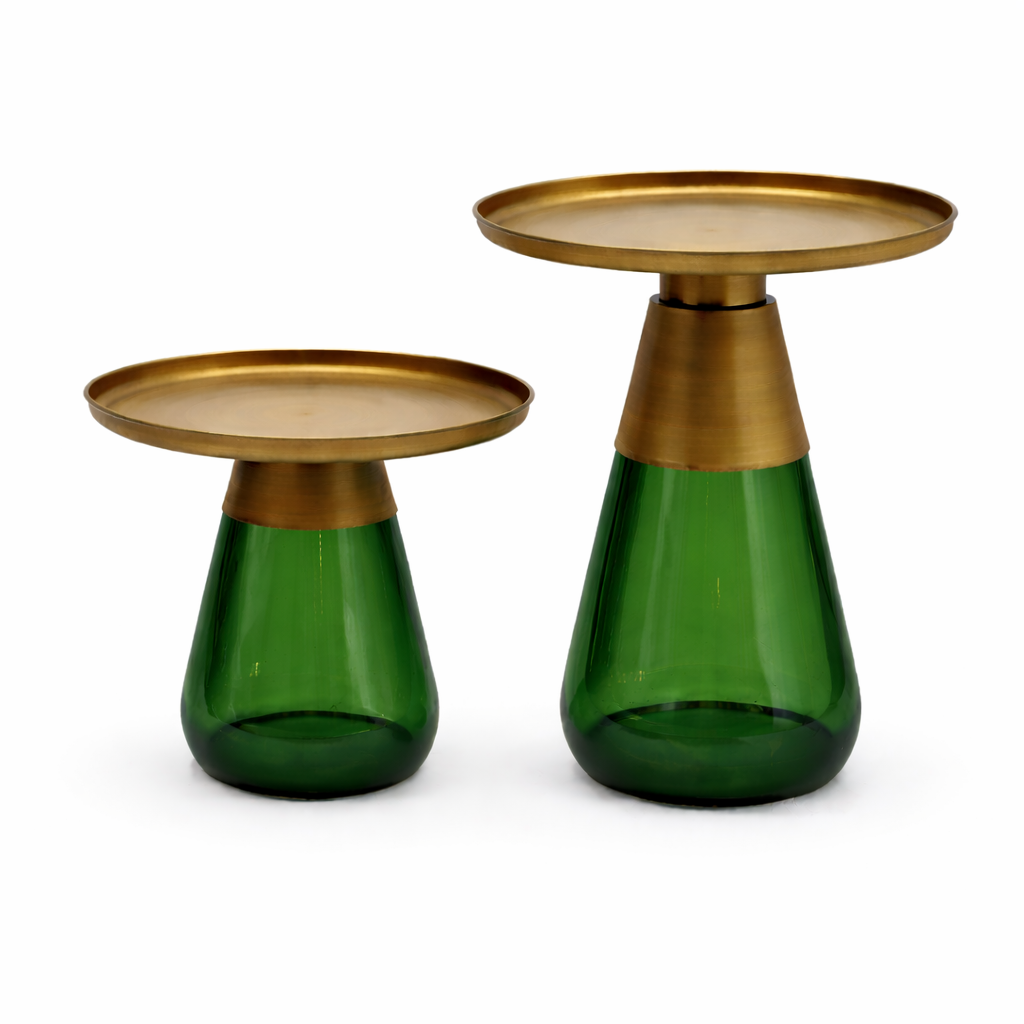 AMBER BRASS Table ( SET) Thumbnail